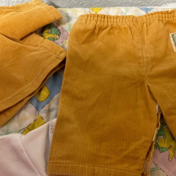 Vintage Cabbage Patch Kid Boys Corduroy Outfit W/ Teddy Bear Appliqué & T Shirt - Picture 9 of 9